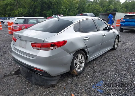2016 Kia Optima Lx из США, поврежденный, VIN 5XXGT4L3XGG020087
